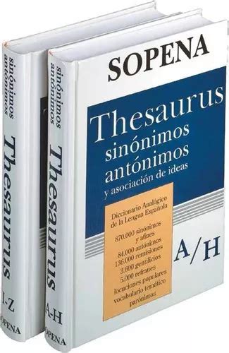 thesaurus en español|Sinónimos .